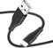 Betron USB C Charger Cable, 0.5 Metre, 3.1A, Fast, Compatible with iPhone, Samsung (Black)