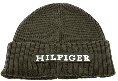 TOMMY HILFIGER TH Monotype Beanie Khaki