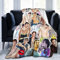 Suehome Jacob Elordi Decke aus weichem und bequemem Woll-Fleece, Überwurfdecken für Sofa, Büro, Auto, Camping, Yoga, Reisen, Heimdekoration, gemütlich, Plüsch, Stranddecke, Geschenk