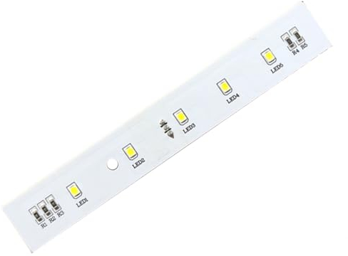 Replacement LED Strip Light Compatible for Midea Refrigerator LED Light Strip Bar BCD-536WKM 17431000000072 502410010020 Repair Accessories