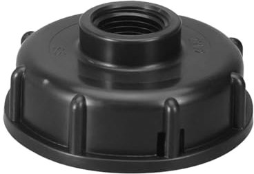 Husoiuy IBC Tote Fittings - Válvula de manguera de jardín - Conector rápido para manguera de jardín, a prueba de fugas, adaptador de recipiente IBC grueso para manguera de jardín, conexión de manguera