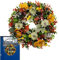 Ghirlanda autunnale, Ghirlanda autunnale | Ghirlande di foglie di eucalipto - Decorazione della ghirlanda autunnale della ghirlanda della porta della fattoria per le decorazioni autunnali della porta