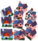 ERINGOGO 10 Stück Mikroszenen Ornamente Mini Spielzeug Zahlenspielzeug Feenhaus Statue Miniatur Hausfigur Mini Cottage Mini Figur Winzige Dorffigur Skulpturen Heimdekoration