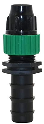 KANDUO Raccord de Tuyau d'arrosage de 16 mm for Irrigation agricole à 4 mm ou 8 mm Adaptateur de Tuyau d'arrosage Goutte à Goutte Automatique Raccords 1 pièce