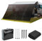 SUPAREE Parasole per Tendalino Camper Tenda per Camper Veranda Tendalino da Sole per Roulotte Estiva Protezione UV Privacy Per Camper Van Trailer 3,7 x 2,46m (Maglia nera)