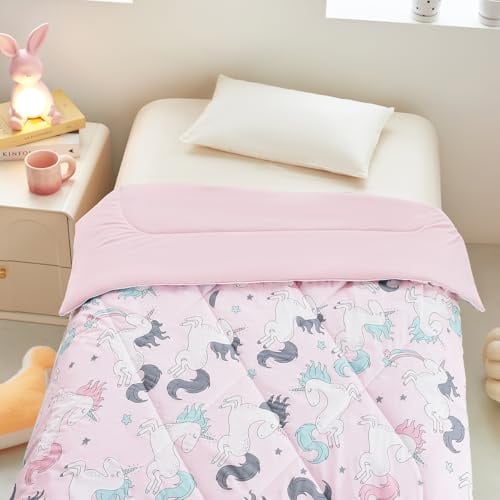 Sleepymoon Kühldecke für Nachtschweiße, Q-Max 0,5 Arc-Chill 3.0 Cool Faser Sommer Werf für Kinder Mädchen Hot Sleeper, Komfort, leichte umkehrbare Verwendung (Rosa, 100 * 150cm)