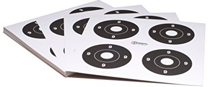 Zielscheiben *Target X4* / 26x26 cm/Karton 250g/m² (500 Stück)