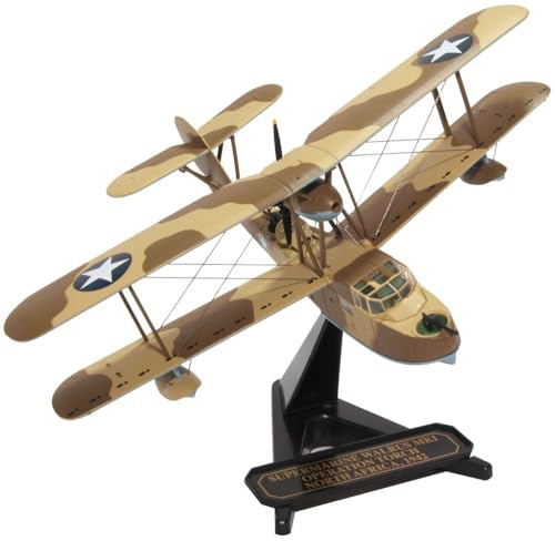 Oxford Diecast 1:72 Supermarine Walrus Operation Torch -N. Africa 1942 Collectable model 72SW004
