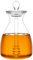 Mkono Honey Dispenser Glass Honey Pot Honey Jar with Dipper Sticks and Lid Cover Honey Containers Holder for Home Kitchen, 14 Ounces