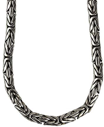Königskette rund 925 Sterling Silber Länge 42 cm Stärke 4 mm