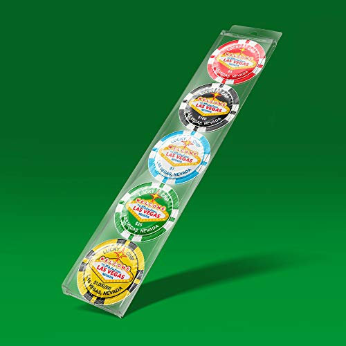 Set mit 5 Poker-Pressen