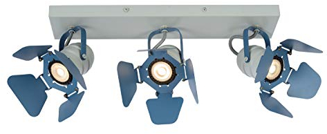 Lucide PICTO - Deckenstrahler Kinderzimmer - 3xGU10 - Blau