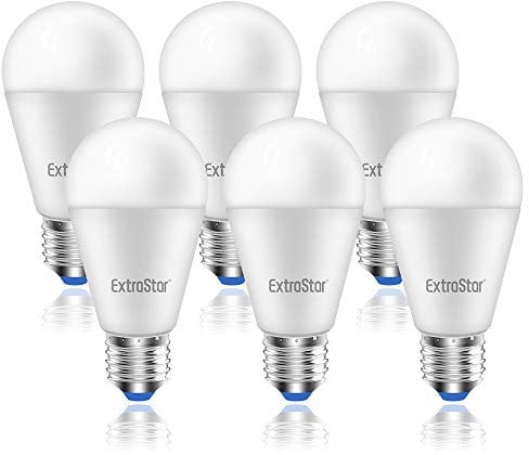 EXTRASTAR E27 LED Lampe, 15W ersetzt 120W, 1350 Lumen, Warmweiß 3000K, A60 Gluhbirne, Kein Flackern und Nicht Dimmbar, 6 Stück