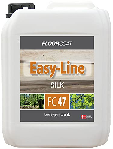 Generisch Profi Treppen und Parkettlack zur Versiegelung von Parkettböden, Platten- und Dielenböden | Farblos | Seidenmatt | Matt | Abriebfest und Strapazierfähig | Trockenzeit 1-2 Stunden | 5 Liter