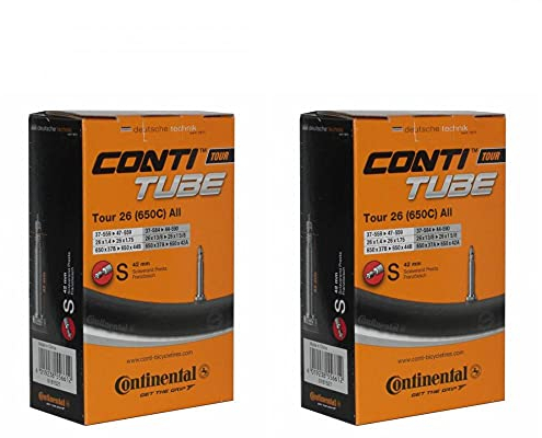 2 x Fahrradschlauch Schlauch Continental Conti Tour 26 26x1 1/8-1.75