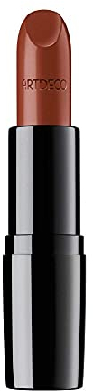 ARTDECO Perfect Color Lippenstift - für unwiderstehlich glänzende und langanhaltende Farbbrillanz in schimmerndem Braun und Orange, 4g