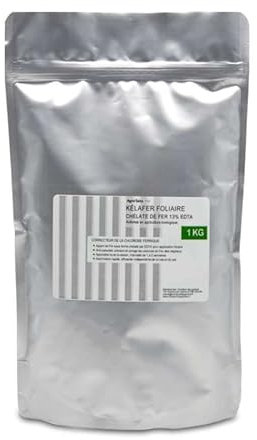 Kélafer foliaire. Fer chélaté 13% pour application foliaire - Sachet 1 kg