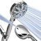 Sparkpod 10-Setting High Pressure Shower Head - Luxury 5 High Flow Hand Held Shower Head with High Pressure Jets - Premium Stainless Steel Hose and Bracket Included (Luxury Polished Chrome)