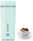 WAHMONNY Portable Travel Kettle Electric Small Kettle in Automatic Shut off,Stainless Steel Mini Kettle One Cup Kettle Water Boiler for Tea Coffee,Teasmade Maker Travel Kettle, 450ml (Green)