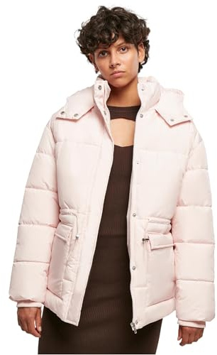 Urban Classics Damen Ladies Waisted Puffer Jacket