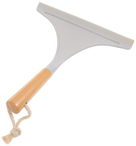 STOBAZA Raclette De Vitre Ergonomique 9.5 Pouces avec Trou De Suspension pour Nettoyage des Portes De Douche Miroirs Vitres De Voiture Et Fenêtres Polyvalente pour Salle De Bain Et Auto