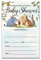 Dolimifa Vintage Pooh Babyparty-Einladungen zum Ausfüllen im Stil, klassische Winnie the Pooh Themed Baby Sprinkle Baby Shower Einladungen, 20 Stück mit Umschlägen