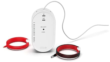 m-e Mini BELL-555 TX Wireless Converter – Extension for Existing Doorbell Systems – Radio Signal Forwarding