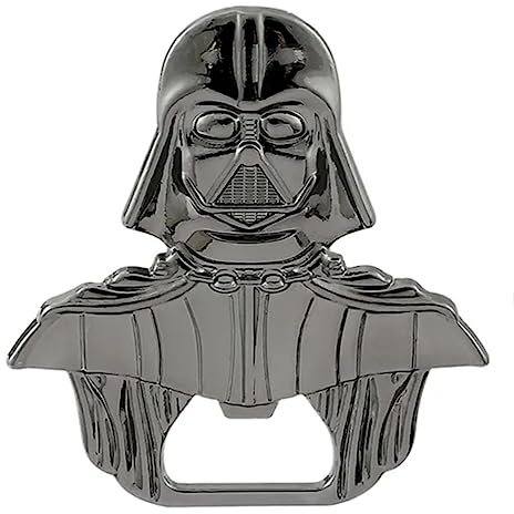 WOO LANDO Darth Vader apribottiglie, metallo, 5.5 cm x 6 cm, per il bar di casa e in viaggio, regalo divertente per gli appassionati di Star Wars