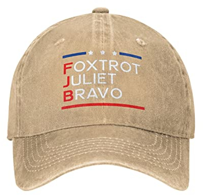 IUBBKI Fjb Cap Fjb Foxtrot Juliet Bravo Cap Herren Baseball Cap Süße Mütze