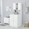 BaraSh Mobile per Lavatrice Bianco 71x71,5x91,5 cm,Casa e Giardino,Accessori elettrodomestici,Accessori lavatrici e asciugatrici,Accessori per lavatrici e asciugatrici(SPU:808395)