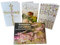 4 Stück Set Premium Kommunion Klappkarten - FSC zertifiziert - made in Germany - zufälliges Design - 11,5x17,5CM - Kommunionskarten kommunionkarten Geschenk Kommunion (4 Stück)