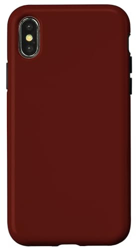 Dark Red Case for iPhone X/XS