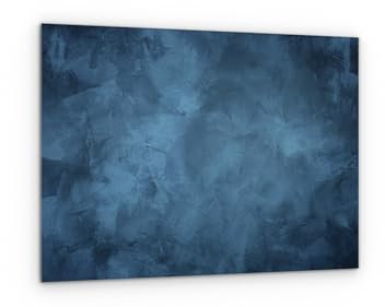ALLboards Glas Magnettafel CLOUDY SKY 90x60cm Glasbild Memoboard aus Glas Glastafel mit Motiv Magnetwand zum Beschriften Magnetische Tafel Wanddekoration Wandbild