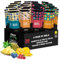 Zest Delites Aperitivos de Fruta, Frutos Secos, Snacks Saludables, Vegano, Sin Gluten, Basado en Manzana, Fruta Fresca, Piña, Mango, Arándano, Frambuesai 36 x 25g