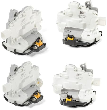 LST 4x Stellmotor Türschloss Zentralverriegelung vorne hinten links rechts Set kompatibel mit Audi A3 8PA A4 8E B7 A6 4F C6 Seat Exeo 3R