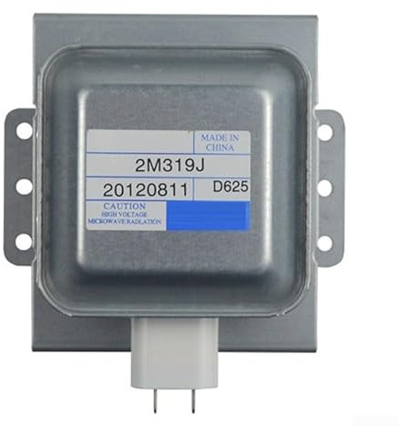 Replacement Magnetron for Microwave Ovens Compatible with Models Like 2M319J Designed to Enhance Heating Efficiency