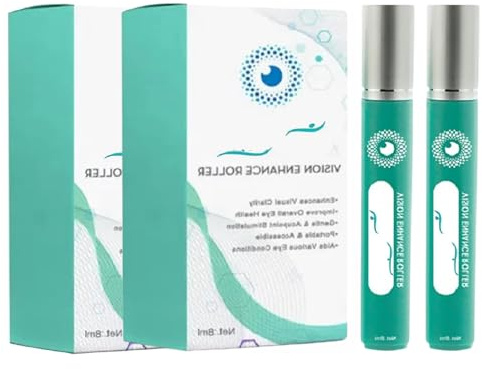 Vision Enhance Roller,Verbessert die Sehkraft,Reduces Fatigue,Relieves Tired And Dry Eyes,Augenroller-Massagegerät zur Verbesserung der Sehkraft Lindert Müdigkeit(2PCS)