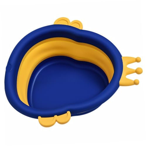 Sosoport 1 Lavabo Pliable Pour Bébé Mini Bassin Pour Le Visage Bleu Pp