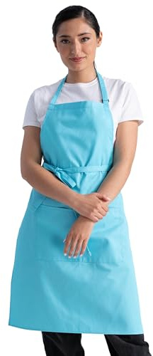 Chef Works Unisex Butcher Apron, Turquoise, One Size