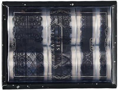 Dekoratives Band Für Handwerk - Scrapbooking -Spitzenklebeband, | Romantische Journal Landschaft Lace Border Decal Haustierhandwerk Planer, Romantic Landscape Haustierhandwerksvorräte Für Planer