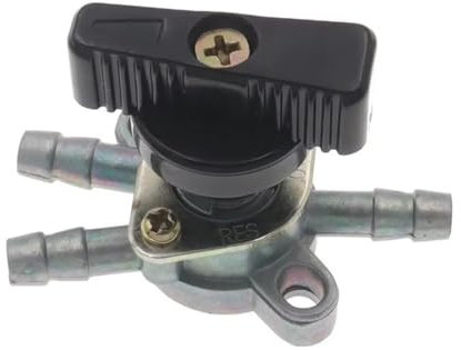 Motociclo Rubinetto benzina 1 Pezzo 3 Vie Rubinetto Del Serbatoio Del Carburante Tasca Rubinetto Valvola Interruttore Per E-Ton Fulmine 50 40cc 50cc 90cc Moto ATV Dirt Pit Bike