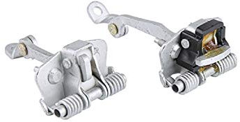 Jodriva Türkontrollarm-Anschlagscharnierband-Betätigungselement vorne und hinten for Peugeot 307 206 301 Old408 Türscharnier-Umbausatz(206 Rear)