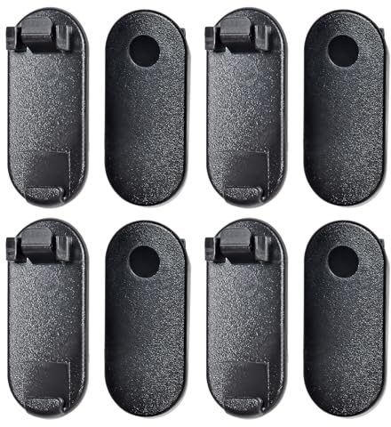 HYSHIKRA Talkabout PMLN7438AR Belt Back Clip | for Motorola Walkie Talkie T100 T200 T210 T260 T265 T270 T800 HT Two Way Radio (8 PACK)