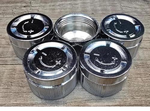 TC Thermostatic Radiator Valve TRV Plastic Decorators Screw Cap for Radiator Valve Chrome x 5 TC-CAPC