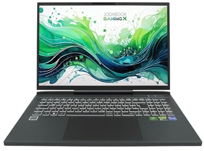 JodaBook Gaming X | 17,3 WQXGA | Core i9 14900HX | RAM: 64GB | SSD: 16TB | Gaming Laptop | N17 | NVIDIA RTX 4080 | 240Hz | RGB Tastatur | Windows 11 Pro | Rucksack