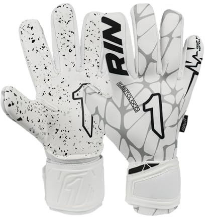 Rinat Santoloco AS Adult Goalkeeper Gloves, White, Size 7