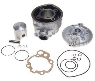 Sport Zylinder Kit Minarelli AM6 70ccm 47mm 2T, Cylinder Piston Set 70ccm