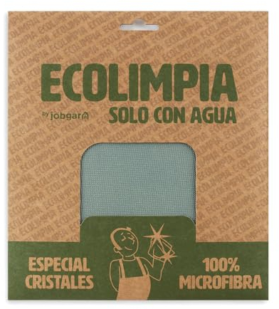 10XDIEZ Paño bayeta ecolimpia Especial Cristales (Caqui - 1 Unidad)
