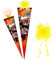 alles-meine.de GmbH Schultüte - Feuerwehr - Feuerwehrmann & Feuerwehrauto - 85 cm - eckig - incl. Schleife - Tüllabschluß - Zuckertüte - mit/ohne Kunststoff Spitze - Markne..