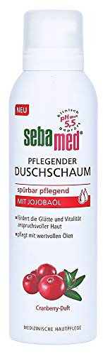 Sebamed - Schiuma doccia nutriente con olio di jojoba, 200 ml